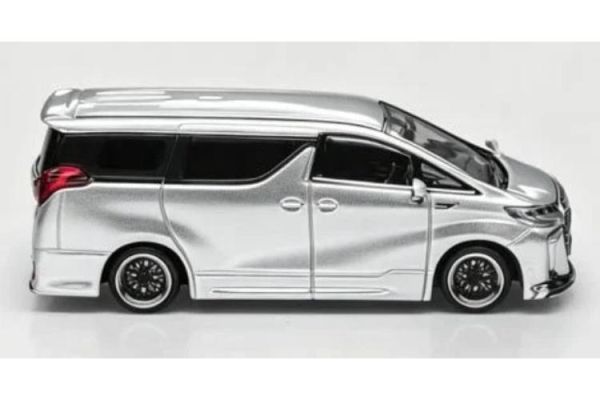 (預購) ModelModel 1/64 豐田 Toyota Alphard customized Version Liquid Metallic Silver MM64-Alphard-004 20260811 ModelModel 1/64 豐田 Toyota Alphard customized Version Liquid Metallic Silver MM64-Alphard-004