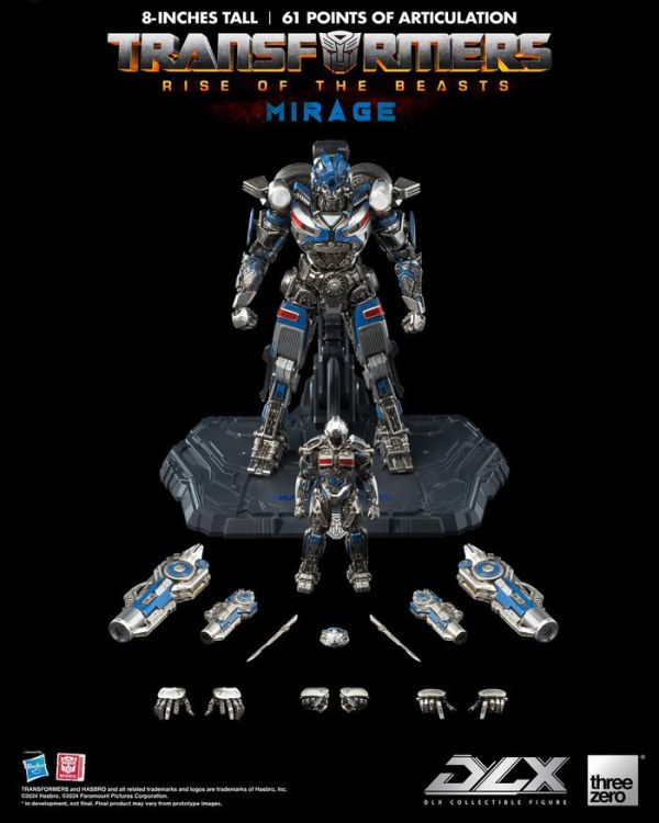 THREEZERO 變形金剛 萬獸崛起 DLX 幻影 MIRAGE 可動完成品 THREEZERO 變形金剛 萬獸崛起 DLX 幻影 MIRAGE 可動完成品