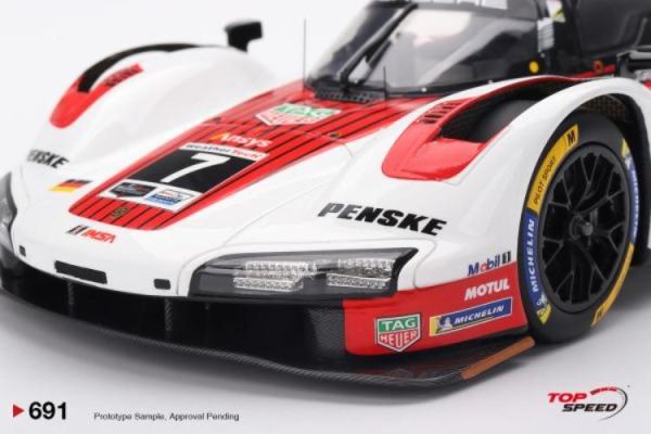(預購) TopSpeed 1/18 保時捷 Porsche 963 #7 Porsche Penske Motorsport 2025 IMSA Daytona 24 Hrs Winner TS0691 20260323 TopSpeed 1/18 保時捷 Porsche 963 #7 Porsche Penske Motorsport 2025 IMSA Daytona 24 Hrs Winner TS0691