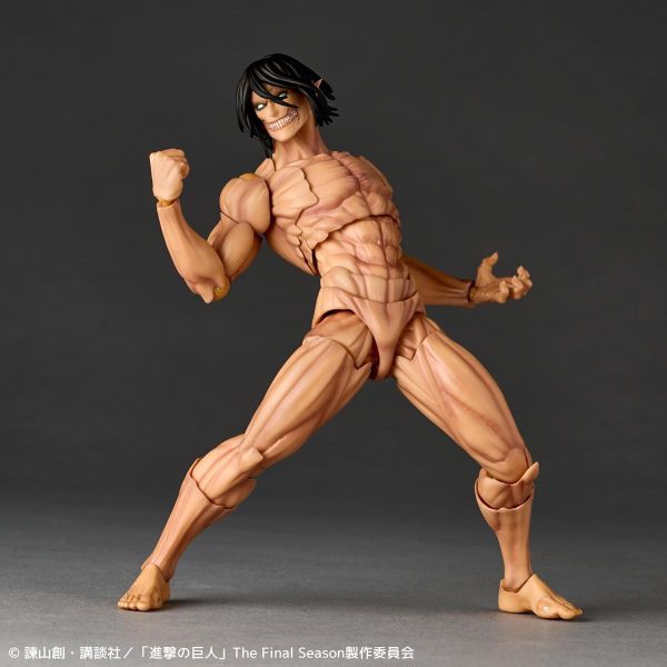 (預購) [再販] Kaiyodo 海洋堂 Revoltech 驚奇山口 艾連·葉卡 巨人 / 女巨人 / 鎧之巨人 進擊的巨人 可動完成品 分別販售 20261117 [再販] Kaiyodo 海洋堂 Revoltech 驚奇山口 艾連·葉卡 巨人 / 女巨人 / 鎧之巨人 進擊的巨人 可動完成品 分別販售
