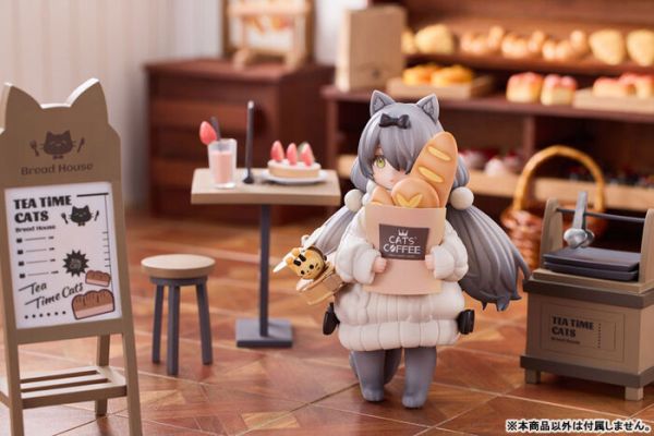 RIBOSE 核糖文化 下午茶貓場景 Meow鎮 麵包店 顧客Meow PVC RIBOSE 核糖文化 下午茶貓場景 Meow鎮 麵包店 顧客Meow PVC