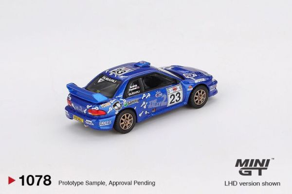 (預購) MINIGT 1/64 速霸陸 Subaru Impreza WRC99 #23 2000 Acropolis Rally MGT01078-L (預購) MINIGT 1/64 速霸陸 Subaru Impreza WRC99 #23 2000 Acropolis Rally MGT01078-L
