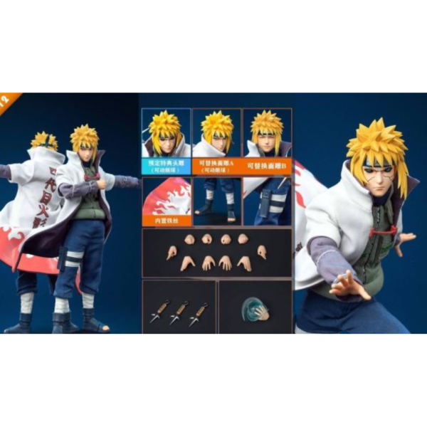 (預購) 吞時工作室 1/12 火影忍者疾風傳 波風水門 TS-021 可動完成品 20261001 吞時工作室 1/12 火影忍者疾風傳 波風水門 TS-021 可動完成品