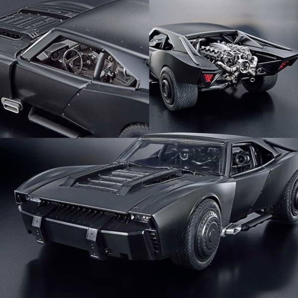 BANDAI 1/35 DC 蝙蝠俠2022 蝙蝠車 羅伯派汀森 THE BATMAN Ver. 組裝模型 BANDAI 1/35 DC 蝙蝠俠2022 蝙蝠車 羅伯派汀森 THE BATMAN Ver. 組裝模型