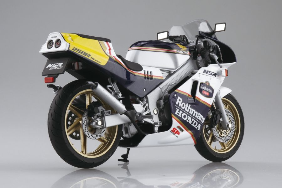 AOSHIMA 青島 1/12 本田 Honda NSR250R SP'88 塞席爾夜藍/白 塗裝完成品 AOSHIMA 青島 1/12 本田 Honda NSR250R SP'88 塞席爾夜藍/白 塗裝完成品