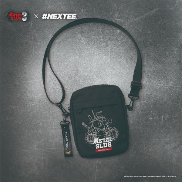 NEXTee 合金彈頭MetalSlug Project-001 側背包 黑 NEXTee 合金彈頭MetalSlug Project-001 側背包 黑