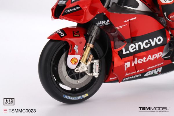 TSM MODEL 1/12 杜卡迪 Ducati Desmosedici GP22 #43 Ducati Lenovo Team Moto GP 2022 GRAN PREMIO D'ITALIA TSMMC0022 TSM MODEL 1/12 杜卡迪 Ducati Desmosedici GP22 #63 Ducati Lenovo Team Moto GP 2022 GRAN PREMIO D'ITALIA TSMMC0023