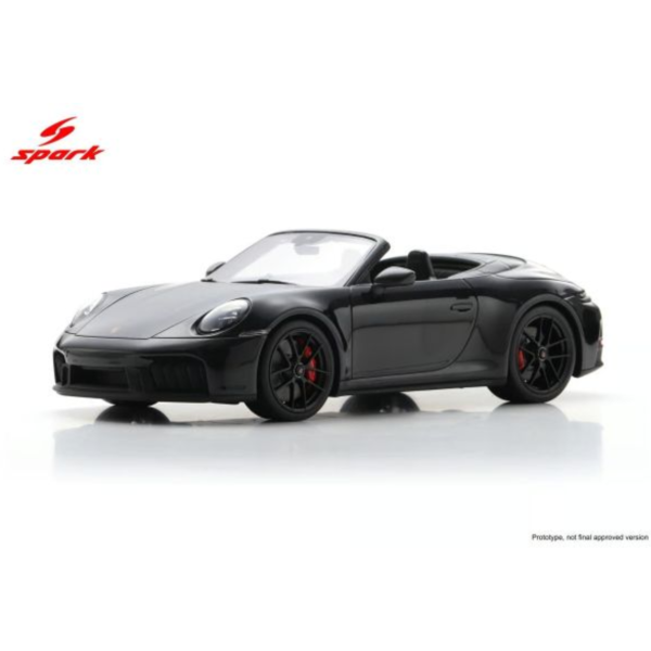 (預購) Spark 1/18 保時捷 Porsche 911 Carrera 4 GTS Cabriolet (992.2)  - Jet Black Metallic 18S1046 20260824 Spark 1/18 保時捷 Porsche 911 Carrera 4 GTS Cabriolet (992.2)  - Jet Black Metallic 18S1046