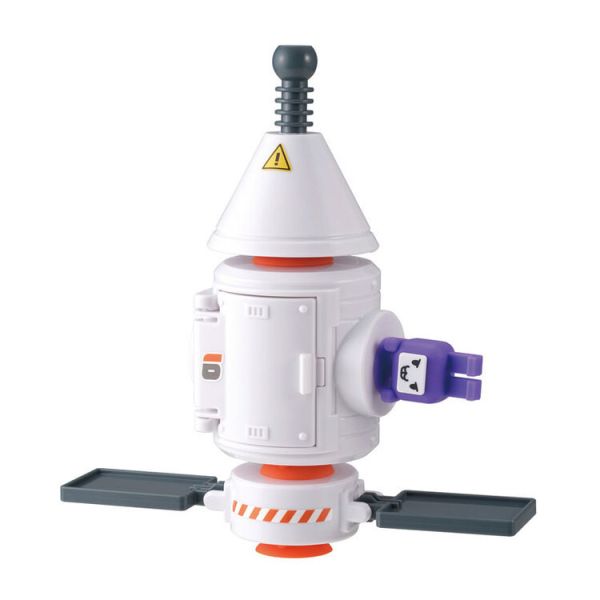 BANDAI 結構玩具Q兔子系列 太空船 BANDAI 結構玩具Q兔子系列 太空船