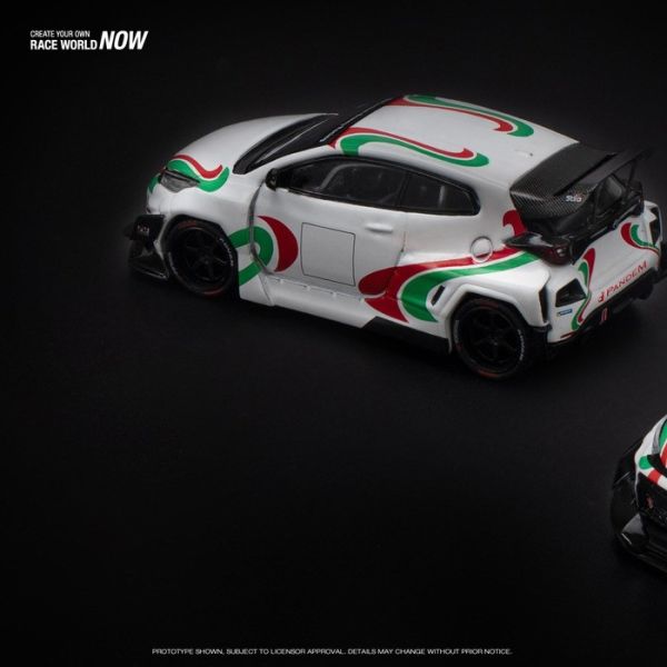 POP RACE 1/64 豐田 TOYOTA PANDEM GR YARIS 拉力塗裝 PR640136 POP RACE 1/64 豐田 TOYOTA PANDEM GR YARIS 拉力塗裝 PR640136