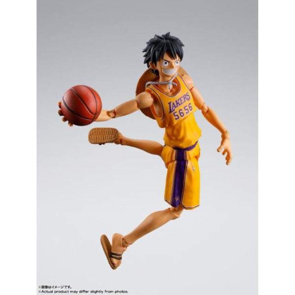(預購) BANDAI S.H.Figuarts SHF 航海王 ONE PIECE×NBA 魯夫 LAKERS ver. 可動完成品 20260401 BANDAI S.H.Figuarts SHF 航海王 ONE PIECE×NBA 魯夫 LAKERS ver. 可動完成品
