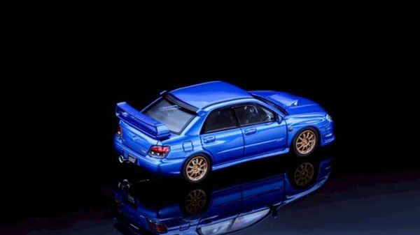 (預購) Furuya 1/64 速霸陸 Subaru Impreza WRX STi GD 藍色轎車版 (預購) Furuya 1/64 速霸陸 Subaru Impreza WRX STi GD 藍色轎車版