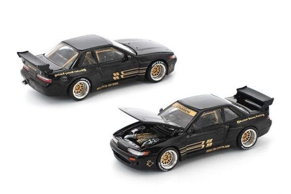 POP RACE 1/64 日產 Nissan PANDEM S13 BLACK PR640289 POP RACE 1/64 日產 Nissan PANDEM S13 BLACK PR640289