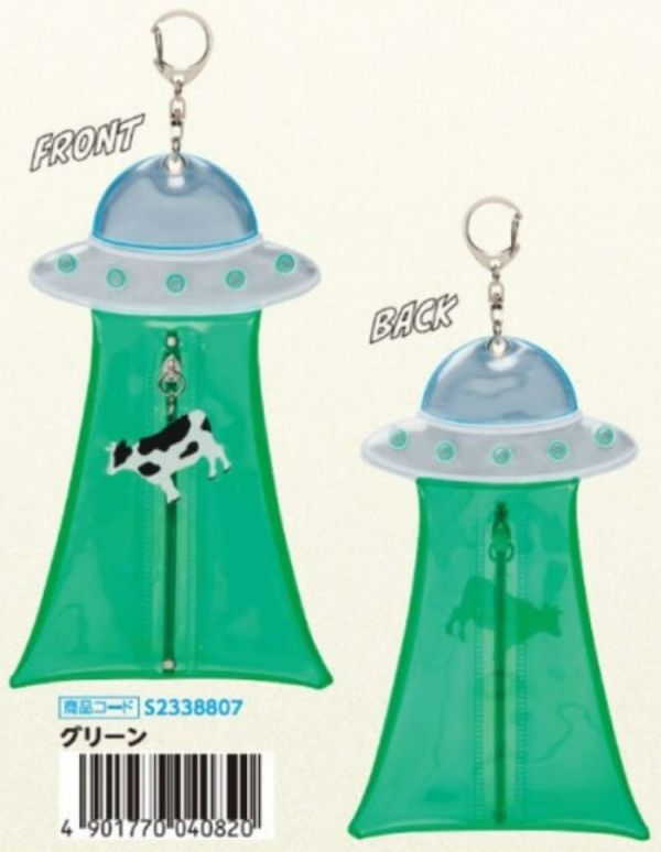 (預購) SUN STAR 不明飛行物 飛碟 扁平收納包 黃色 20251125 SUN STAR 不明飛行物 飛碟 扁平收納包 黃色