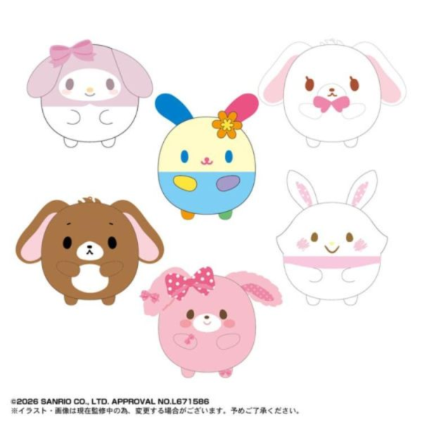 (預購) MAX LIMITED 盲盒 三麗鷗 圓滾滾吊偶10 全6種 一中盒6入販售 20260712 MAX LIMITED 盲盒 三麗鷗 圓滾滾吊偶10 全6種 一中盒6入販售