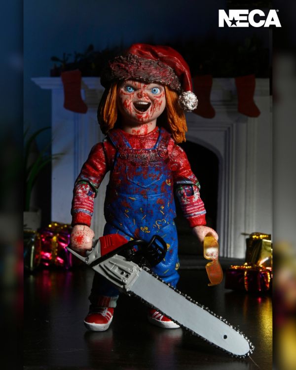 NECA 4吋 終極恰吉 節日版 可動完成品 NECA 4吋 終極恰吉 節日版 可動完成品