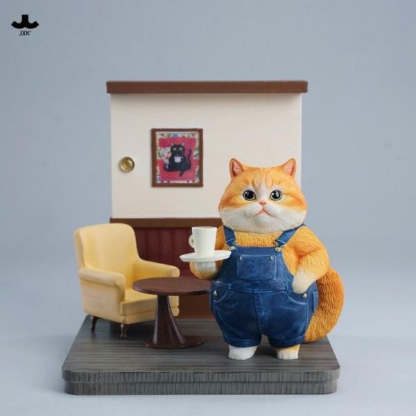 (預購) JXK Studio JXK351 動物公仔 貓咖侍應生 B 20260423 JXK Studio JXK351 動物公仔 貓咖侍應生 B