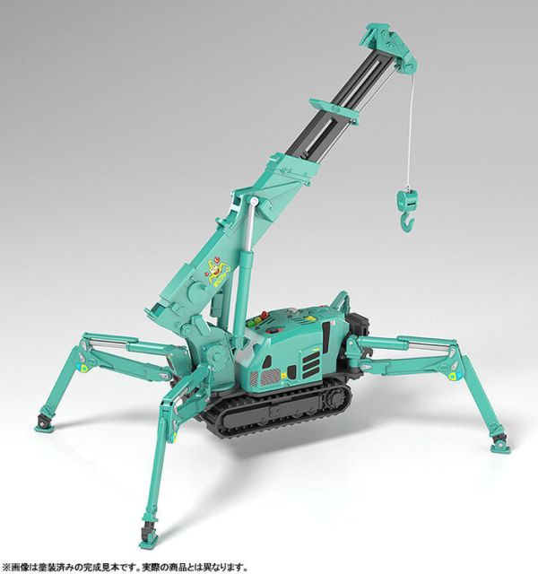 [再販] Good Smile 1/20 MODEROID 前田製作所 蜘蛛吊車（綠色）組裝模型 [再販] Good Smile 1/20 MODEROID 前田製作所 蜘蛛吊車（綠色）組裝模型