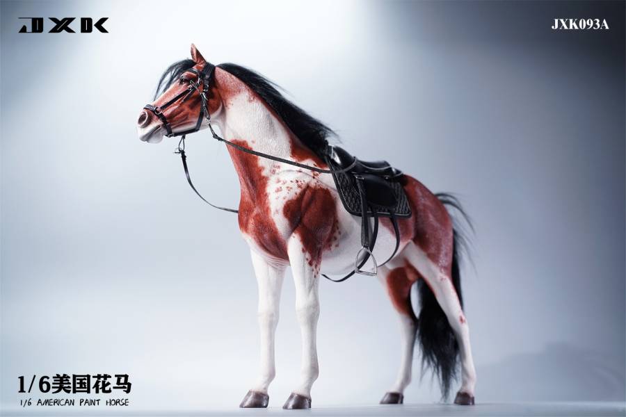 JXK 1/6 美國花馬 動物系列 塗裝完成品 全4種 分別販售 JXK,1/6,美國花馬,動物系列,塗裝完成品,全4種,分別販售,