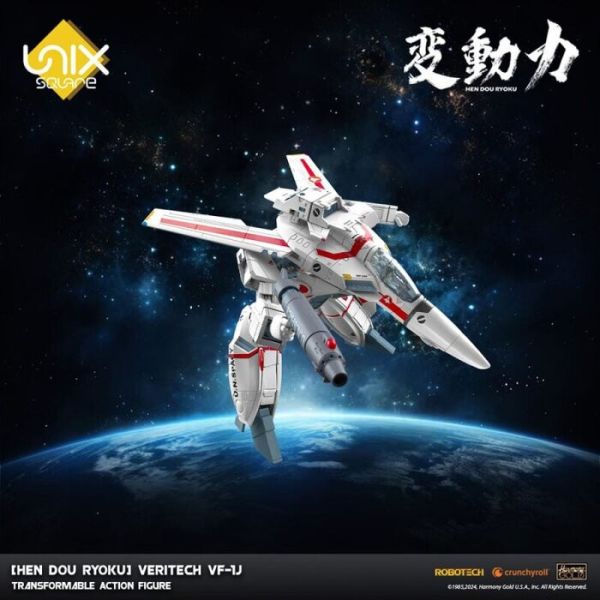 Unix Square 變動力 超時空要塞 VF-1J 可動完成品 Unix Square 變動力 超時空要塞 VF-1J 可動完成品