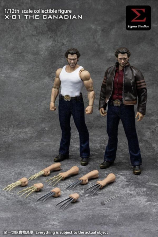 (預購) SigmaStudios 1/12 加拿大人 瘦姑媽 x-01 可動完成品 20260303 SigmaStudios 1/12 加拿大人 瘦姑媽 x-01 可動完成品