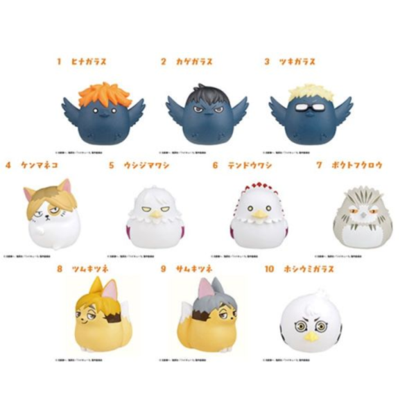 (預購) F-toys 盲盒 排球少年 坐姿公仔2 附口香糖 全10種 一中盒10入販售 20251111 F-toys 盲盒 排球少年 坐姿公仔2 附口香糖 全10種 一中盒10入販售