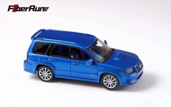 Fiberrun 1/64 速霸陸 SUBARU Forester SG9 藍色 Fiberrun 1/64 速霸陸 SUBARU Forester SG9 藍色