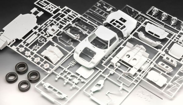 Revell 1/24 福特 GT40 利曼1968 組裝模型 Revell 1/24 福特 GT40 利曼1968 組裝模型