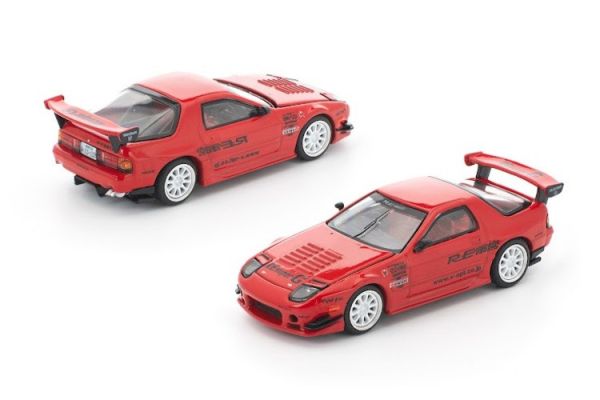 (預購) POP RACE 1/64 馬自達 MAZDA RX7 FC3S RE-AMEMIYA RED (預購) POP RACE 1/64 馬自達 MAZDA RX7 FC3S RE-AMEMIYA RED