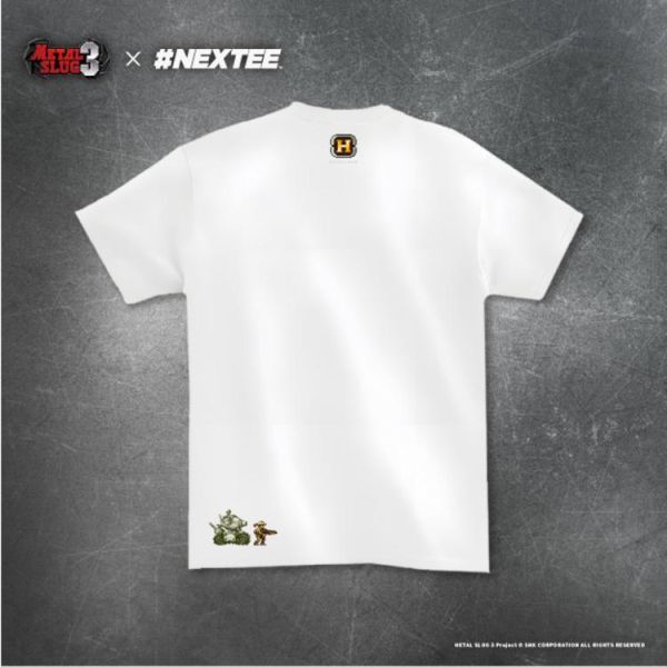NEXTee 合金彈頭MetalSlug Prisoner短袖T恤 黑&白 NEXTee 越南大戰MetalSlug Prisoner短袖T恤 黑&白