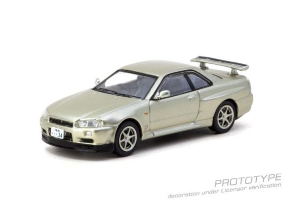 (預購) TARMAC WORKS 1/64 日產 Nissan Skyline GT-R R34 Millenium Jade JC64-012-MJ 20260323 TARMAC WORKS 1/64 日產 Nissan Skyline GT-R R34 Millenium Jade JC64-012-MJ