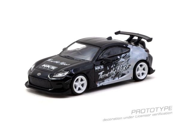 (預購) [吊卡版] TARMAC WORKS 1/64 豐田 HKS Toyota GR86 Black T64G-038-BK2-B 20260323 [吊卡版] TARMAC WORKS 1/64 豐田 HKS Toyota GR86 Black T64G-038-BK2-B