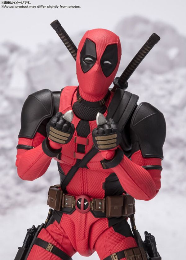 BANDAI S.H.F 死侍與金鋼狼 DEADPOOL&WOLVERINE 死侍 可動完成品 BANDAI S.H.F 死侍與金鋼狼 DEADPOOL&WOLVERINE 死侍 可動完成品