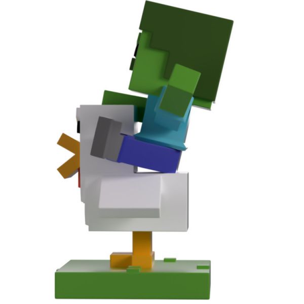 (預購) Youtooz Minecraft 雞騎士 Chicken Jockey 4.5吋 搪膠公仔 (預購) Youtooz Minecraft 雞騎士 Chicken Jockey 4.5吋 搪膠公仔