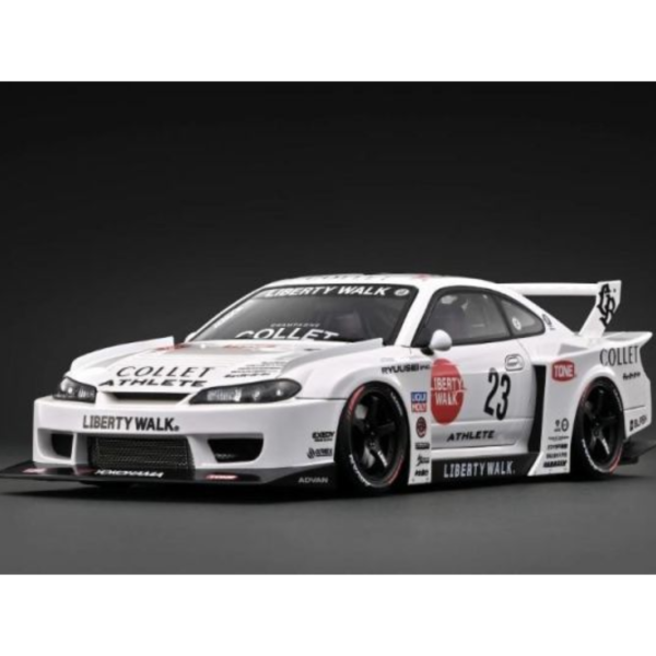 (預購) ignition model 1/18 日產 LB-Super Silhouette S15 SILVIA White IG4137 20260713 ignition model 1/18 日產 LB-Super Silhouette S15 SILVIA White IG4137