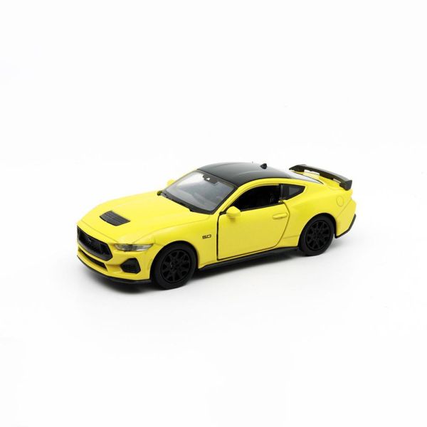 (預購) WELLY 4.75吋 福特 2024 Ford Mustang GT 高性能跑車模型 43836CW(霧金屬黃色) 20260915 WELLY 4.75吋 福特 2024 Ford Mustang GT 高性能跑車模型 43836CW(霧金屬黃色)