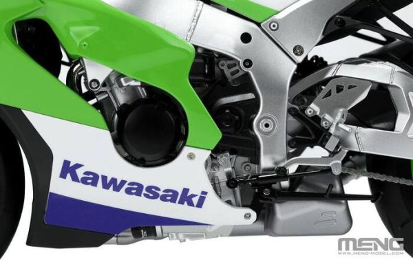 MENG 1/9 川崎 Ninja ZX-10R 悅色版 組裝模型 MENG 1/9 川崎 Ninja ZX-10R 悅色版 組裝模型