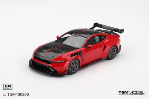 (預購) TSM Model 1/43 福特 Ford Mustang GTD Race Red TSM430900 20260126 TSM Model 1/43 福特 Ford Mustang GTD Race Red TSM430900