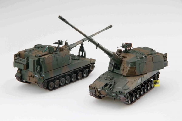 1/72 99式自走155mm榴彈砲 FUJIMI Mi11 陸上自衛隊 富士美 組裝模型 FUJIMI,1/72,mi,陸上自衛隊,99式自走155mm榴彈砲,
