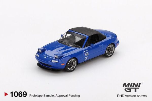 MINIGT 1/64 馬自達 Mazda Miata MX-5 (NA) Tuned Version Dark Blue MGT01069-L MINIGT 1/64 馬自達 Mazda Miata MX-5 (NA) Tuned Version Dark Blue MGT01069-L