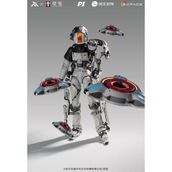 (預購) [豪華版] Moki Magic x 靈籠 1/6 雨燕號艙外作戰服 白月魁 可動完成品 20260910 [豪華版] Moki Magic x 靈籠 1/6 雨燕號艙外作戰服 白月魁 可動完成品