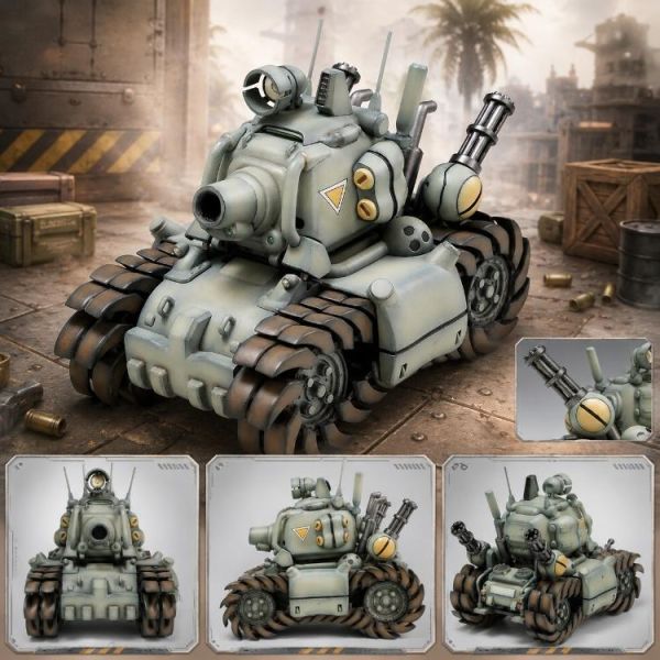 (預購) WAVE 1/24 合金彈頭 越南大戰 Metal Slug 超級載具001型 SV-001/I 組裝模型 20260820 WAVE 1/24 合金彈頭 越南大戰 Metal Slug 超級載具001型 SV-001/I 組裝模型