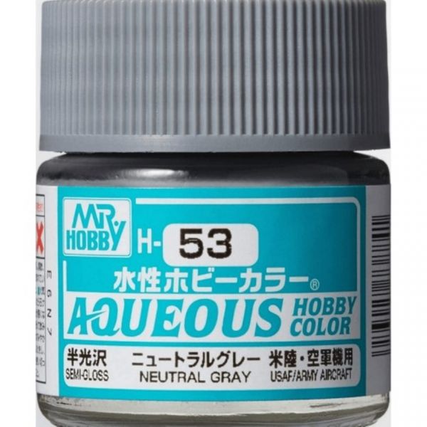GSI 郡氏 水性漆 H-053 中性灰色 GSI,郡氏,水性漆,H-053,中性灰色,