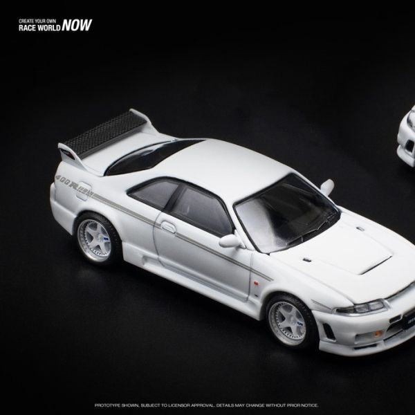 POP RACE 1/64 日產 NISSAN GT-R R33 NISMO 400R 白色 PR640052 POP RACE 1/64 日產 NISSAN GT-R R33 NISMO 400R 白色 PR640052