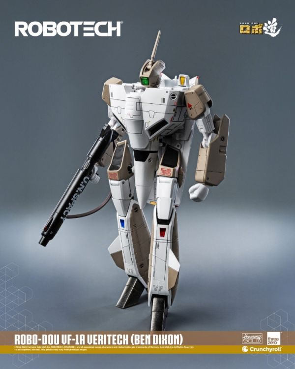 (預購) threezero ROBO-DOU 超時空要塞 VF-1A 變形戰鬥機 Ben Dixon 20.3cm 3Z03066W0 可動完成品 20260204 threezero ROBO-DOU 超時空要塞 VF-1A 變形戰鬥機 Ben Dixon 20.3cm 3Z03066W0 可動完成品