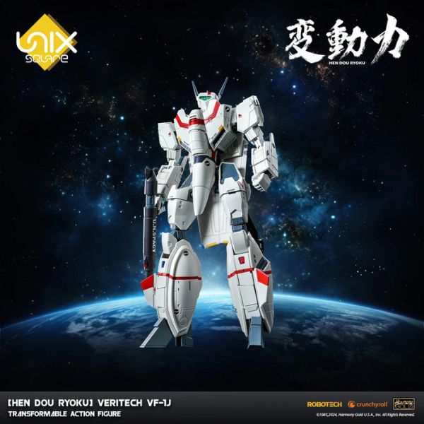 Unix Square 變動力 超時空要塞 VF-1J 可動完成品 Unix Square 變動力 超時空要塞 VF-1J 可動完成品