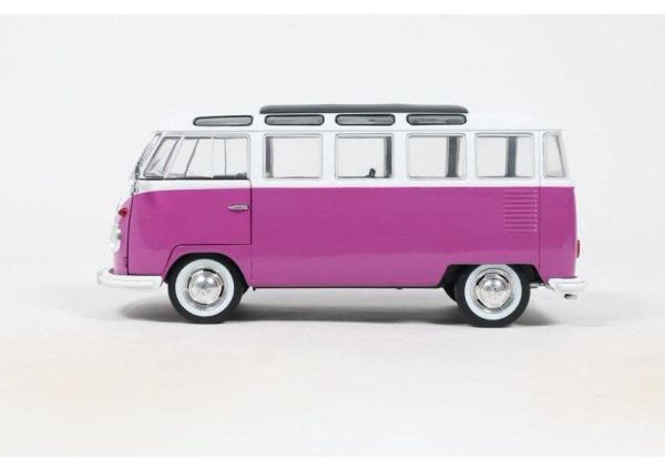 (預購) SOLIDO 1/18 福斯 VOLKSWAGEN T1 SAMBA - VIOLET / BLANC - 1962 20261026 SOLIDO 1/18 福斯 VOLKSWAGEN T1 SAMBA - VIOLET / BLANC - 1962