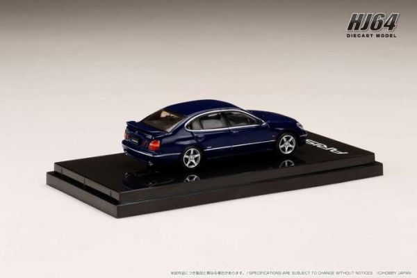Hobby JAPAN 1/64 豐田 Toyota ARISTO V300 VERTEX EDITION 前期版 雲母藍 HJ642030BL Hobby JAPAN 1/64 豐田 Toyota ARISTO V300 VERTEX EDITION 前期版 雲母藍 HJ642030BL