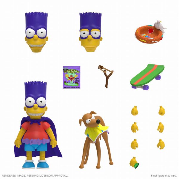 Super7 7吋 辛普森家庭 The Simpsons 霸子 Bartman Wave 2 可動完成品 Super7 7吋 辛普森家庭 The Simpsons 霸子 Bartman Wave 2 可動完成品