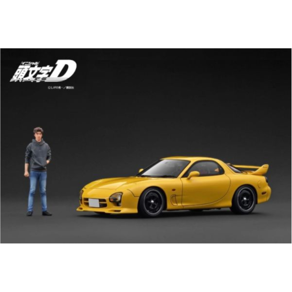 (預購) 限定附人偶版 1/18 頭文字D INITIAL D Mazda RX-7 Mazda Speed A-spec (FD3S)/w 高橋啟介人偶Ver. IG3941 20251214 限定附人偶版 1/18 頭文字D INITIAL D Mazda RX-7 Mazda Speed A-spec (FD3S)/w 高橋啟介人偶Ver. IG3941